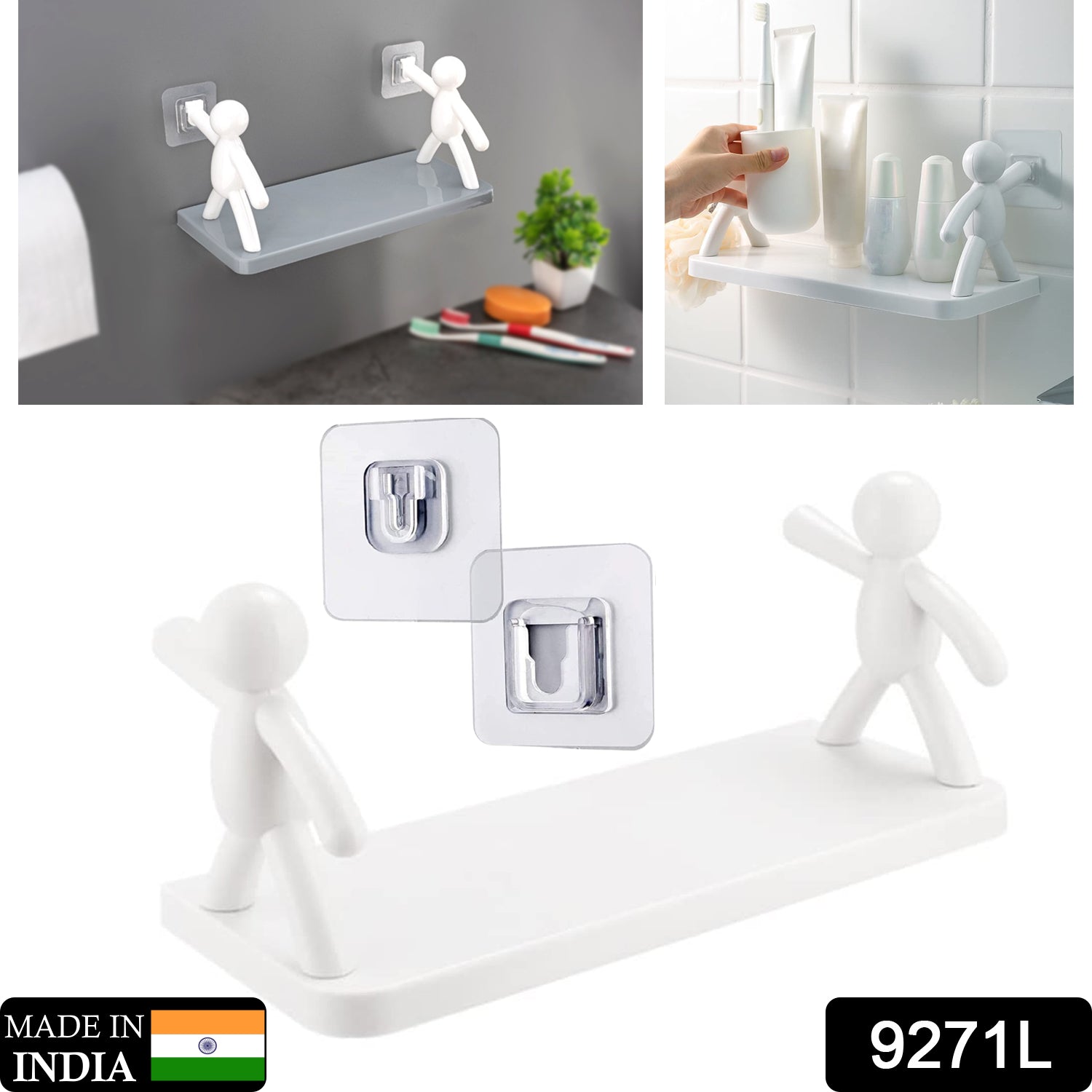 9271L FLOATING SHELVES FOR BEDROOM,WALL SHELVES FOR LIVING ROOM/ KITCHEN,WALL MOUNTED SHELF DeoDap 9271L FLOATING SHELVES FOR BEDROOM,WALL SHELVES FOR LIVING ROOM/ KITCHEN,WALL MOUNTED SHELF DeoDap